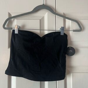 Klassy Network NWT Black Sparkle Tube Top